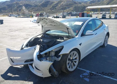 2022 Tesla Model 3 Long Range Dual Motor All-Wheel Drive из США, поврежденный, VIN 5YJ3E1EB3NF133200